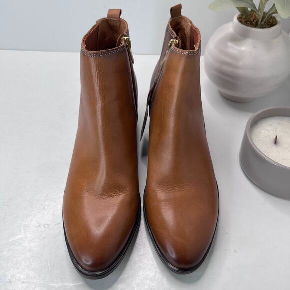 Pikolinos Huelma Leather Ankle Boots Brandy Brown Womens EU 42/US 11 NWOB - Picture 5 of 10
